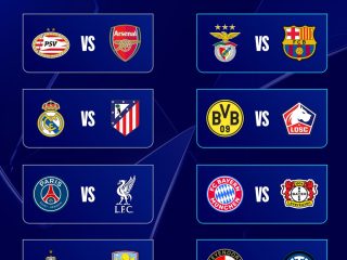 Hasil Undian Babak 16 Besar Liga Champions: Duel Panas Madrid vs Atletico, PSG Tantang Liverpool