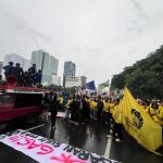 Demo di Patung Kuda, Mahasiswa Kritik Kebijakan Efisiensi Anggaran dan MBG