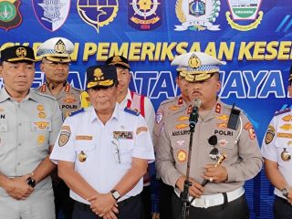 Polisi Bakal Tilang Sopir Bus yang Gunakan Klakson Basuri