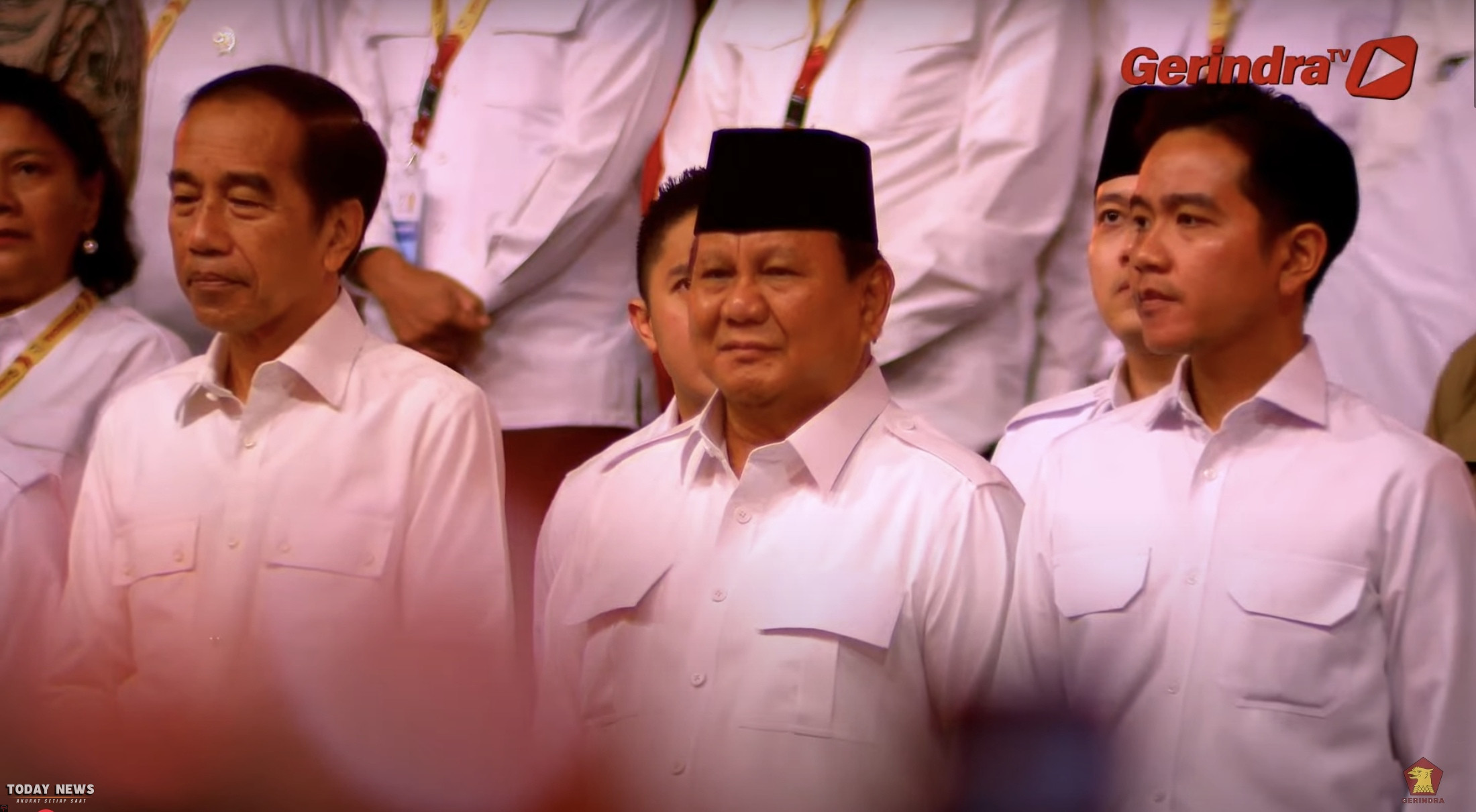 PDIP Hadiri HUT Gerindra, Prabowo: Kita Saudara