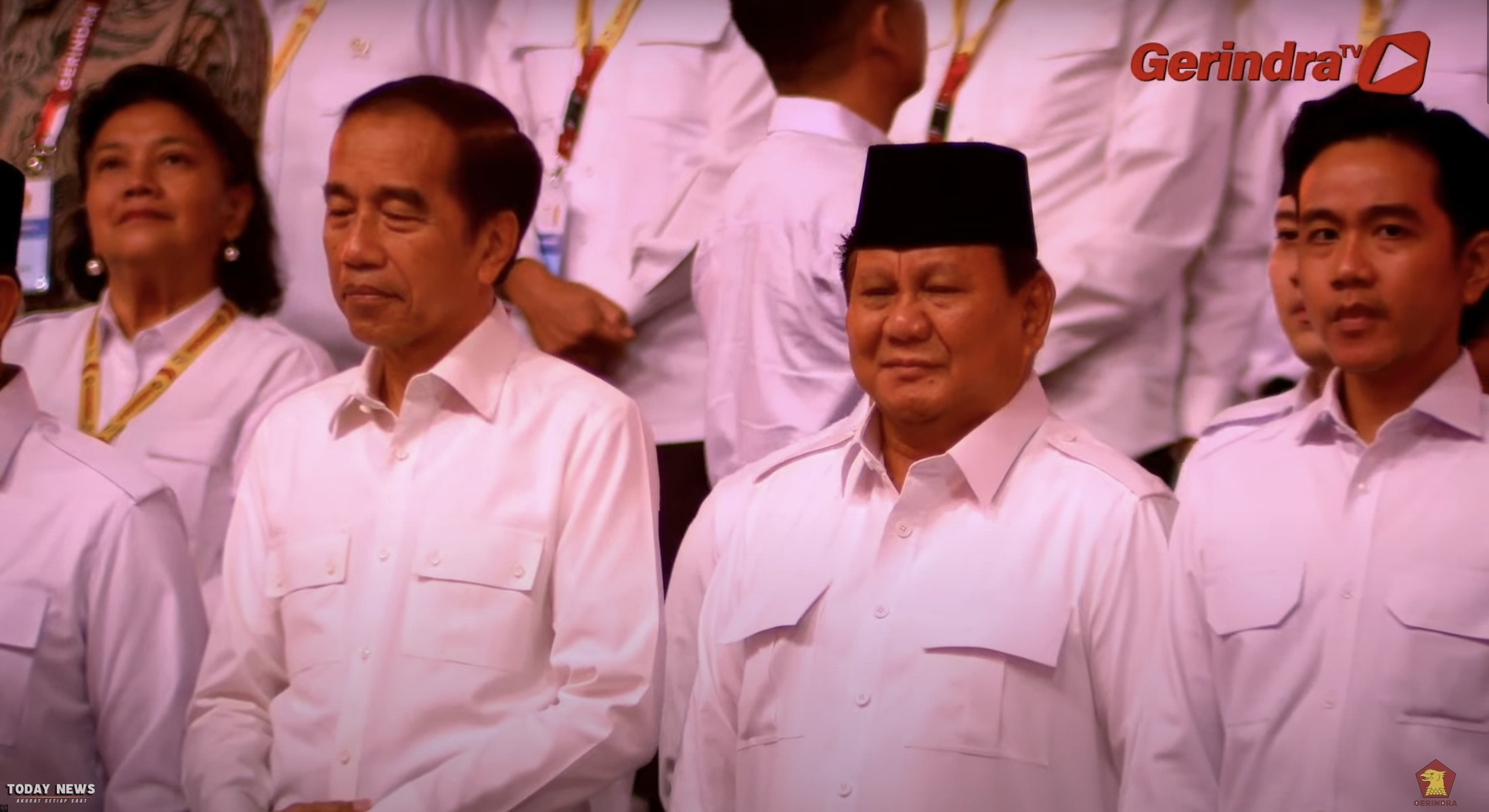 Prabowo di HUT Gerindra: Kita Berhasil Karena Dukungan Jokowi
