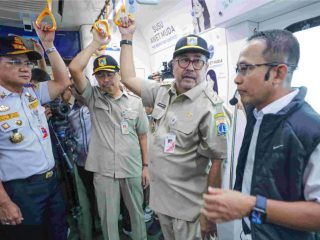 Tinjau MRT dan Transjakarta, Wagub Rano Optimistis Konsep TOD Tingkatkan Perekonomian