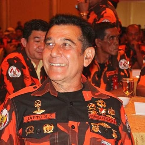 Ketua Umum Majelis Pimpinan Nasional (MPN) Pemuda Pancasila (PP), Japto Soerjosoemarno. (Sumber: Ig @japto_s).