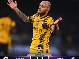 Napoli vs Inter Milan Berakhir 1-1, Persaingan Scudetto Makin Panas