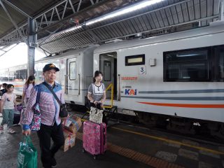 82 Ribu Penumpang Tiba di Stasiun Wilayah Daop 4 Semarang