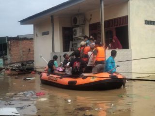 Ratusan Rumah di Bekasi Terendam Banjir