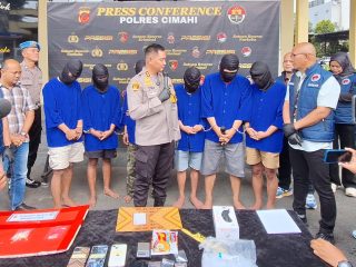 Polres Cimahi Tangkap Ketua Bawaslu Bandung Barat Saat Pesta Sabu