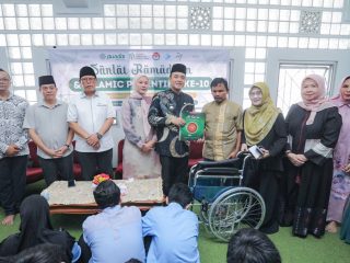 Ratusan Anak Disabilitas Ramaikan Pesantren Kilat dan Itikaf di Pusdai Bandung