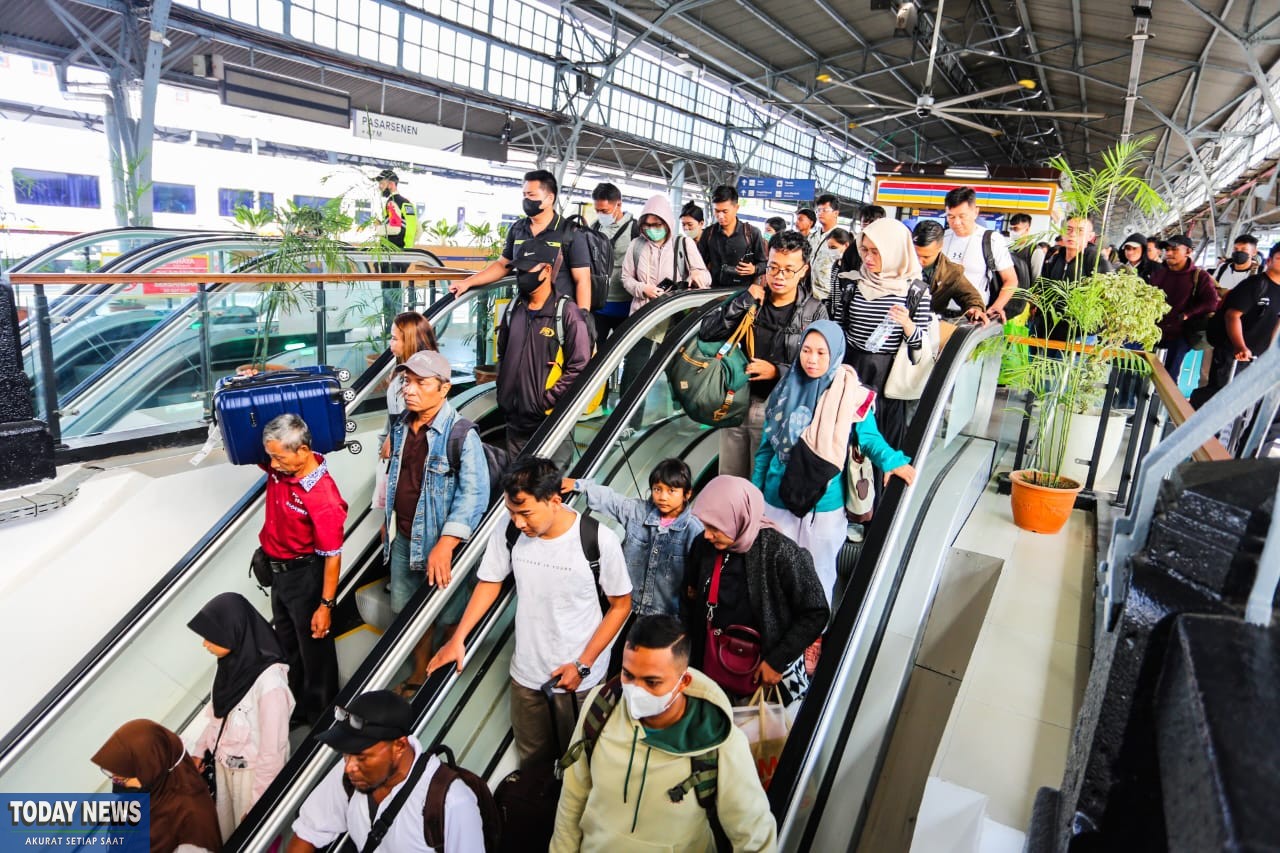 KAI Daop 1 Jakarta: 550 Ribu Tiket Terjual untuk KA Jarak Jauh