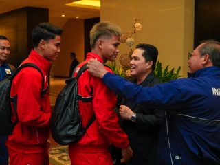 Empat Penggawa Timnas Indonesia Tempuh Perjalanan Panjang Demi Hadapi Australia