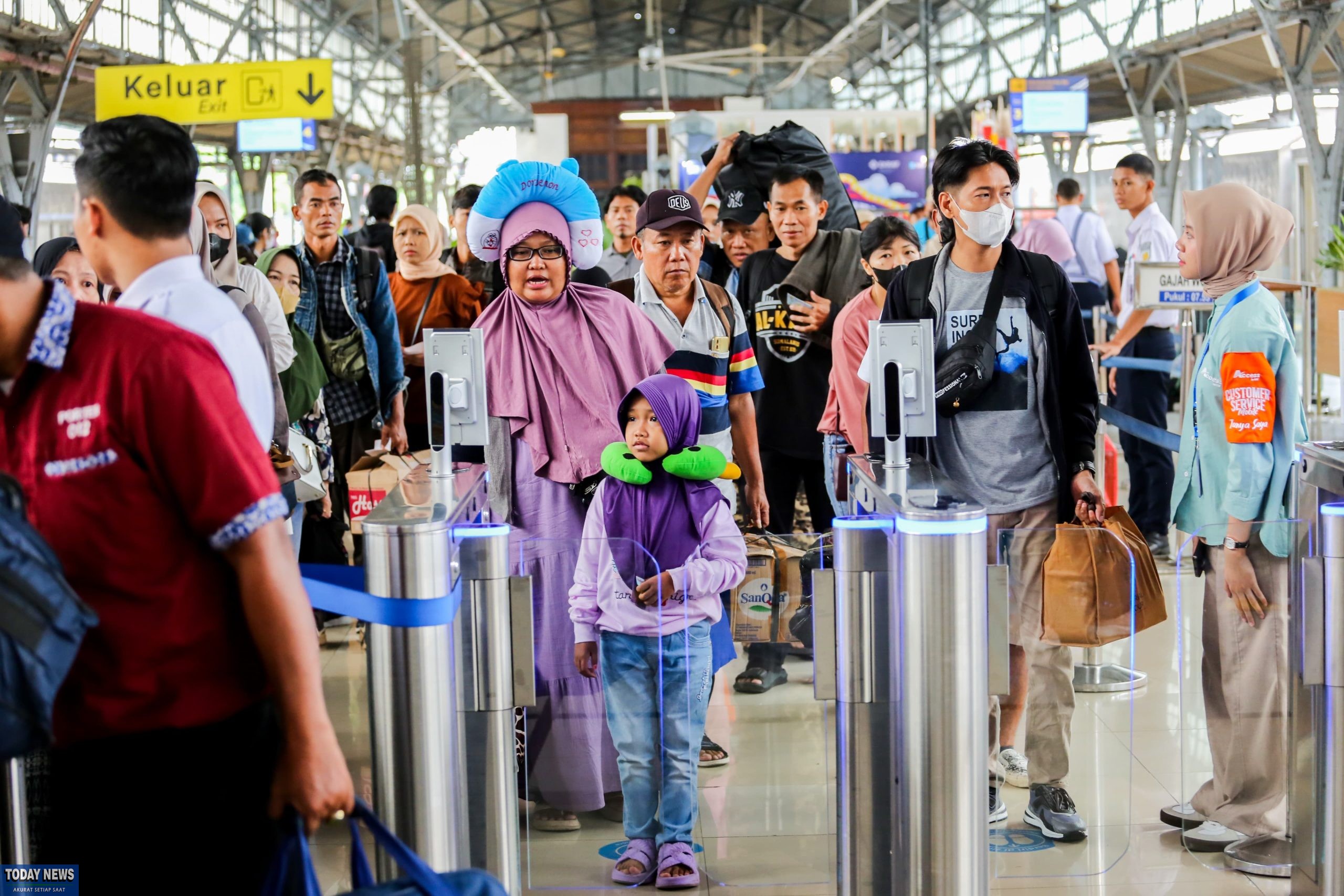 Tiket KA di Daop 1 Jakarta Terjual Capai 700 Ribu Lebih