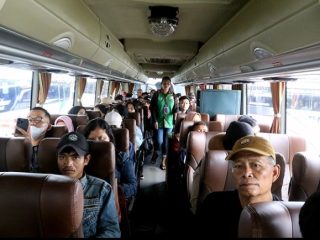 Polisi Gelar Patroli di Rest Area Mudik Lebaran 2025 