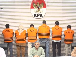 KPK Tahan Enam Tersangka Kasus Suap Proyek Dinas PUPR OKU