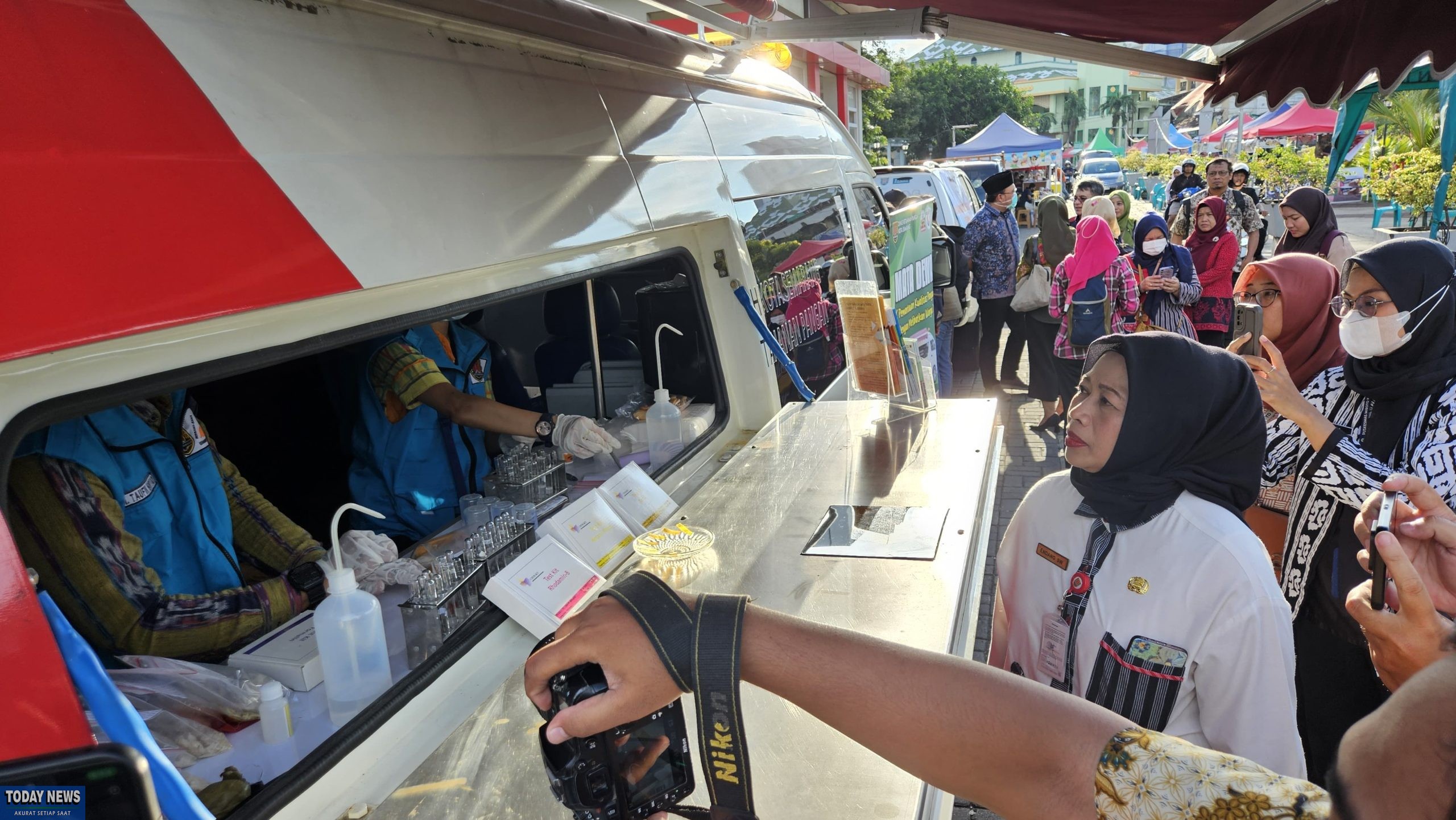 Dishanpan Semarang Temukan Makanan Mengandung Boraks di Takjil