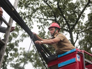 Pemkot Bandung Rapikan Kabel Udara Sepanjang 123 Kilometer