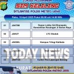 Lokasi SIM Keliling Jakarta 16 April 2025, Jangan Lupa Bawa Persyaratannya!