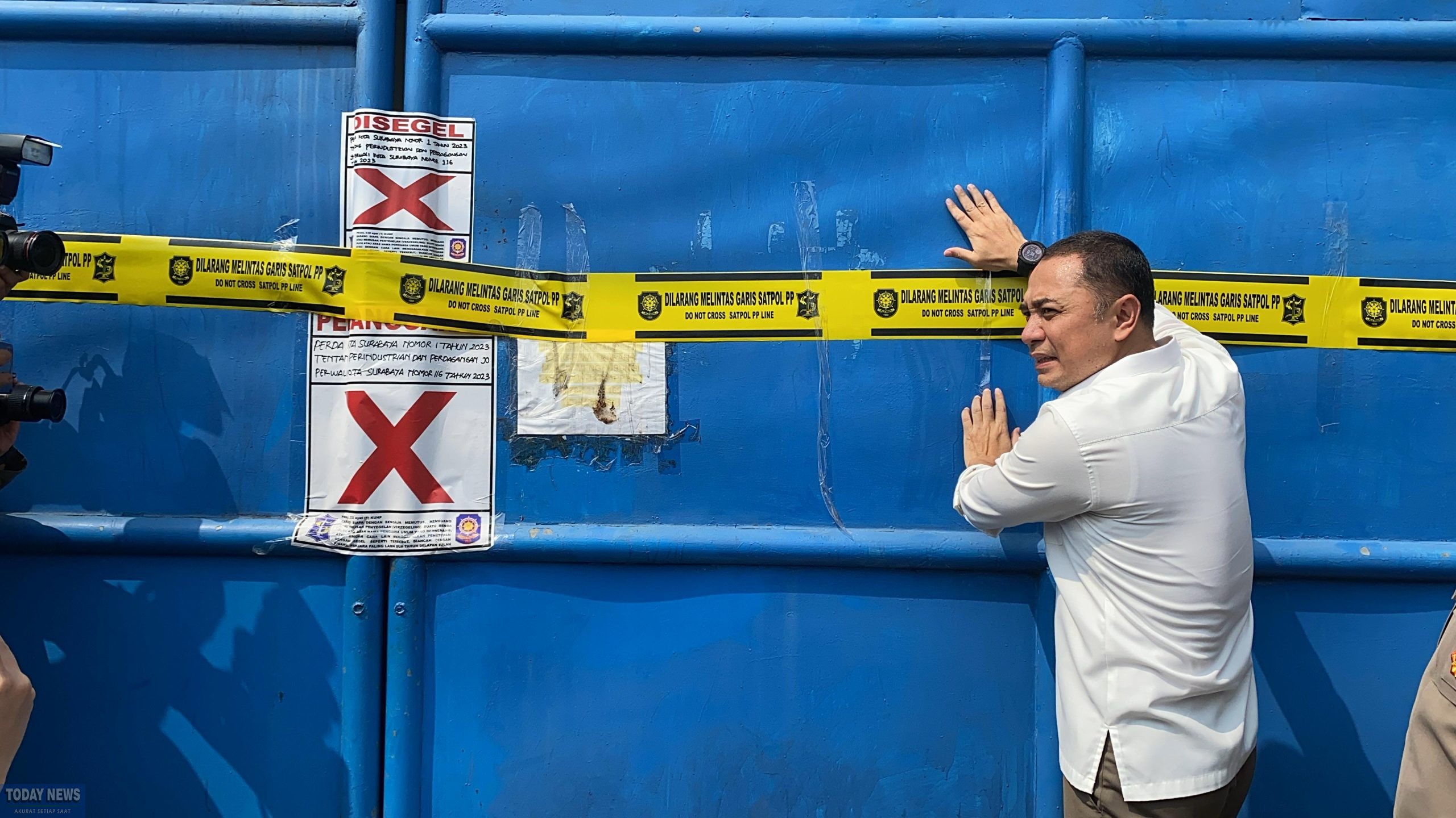Gudang Sentoso Seal di Margomulyo Disegel Pemkot Surabaya, Kenapa?