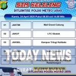 SIM Keliling di Jakarta Hadir di 5 Lokasi, Ini Daftarnya!