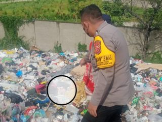 Geger, Bayi Laki-laki Ditemukan Tak Bernyawa di Tumpukan Sampah Bojongsoang Kabupaten Bandung
