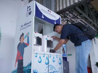 Water Station Jadi Upaya KAI Untuk Kurangi Sampah Plastik