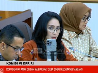 Komisi VI Desak Seluruh Pihak Hentikan Kekerasan, Intimidasi dan Kriminalisasi Kepada Warga Rempang 