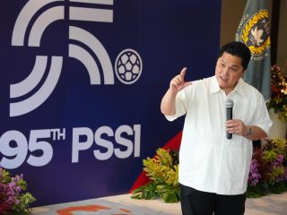 Sambut HUT ke-95 PSSI. Erick Thohir Ajak Cetak Sejarah Baru Sepak Bola Indonesia