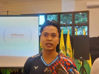 Meski Absen, Ginting Tetap Tunjukkan Dukungan Penuh untuk Indonesia Open 2025