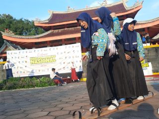 Ada Permainan Tradisional Pada Puncak Peringatan Hardiknas di Semarang