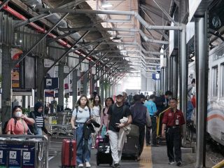 Ada Peningkatan Penumpang Kereta Api Selama Libur Panjang Kenaikan Yesus Kristus