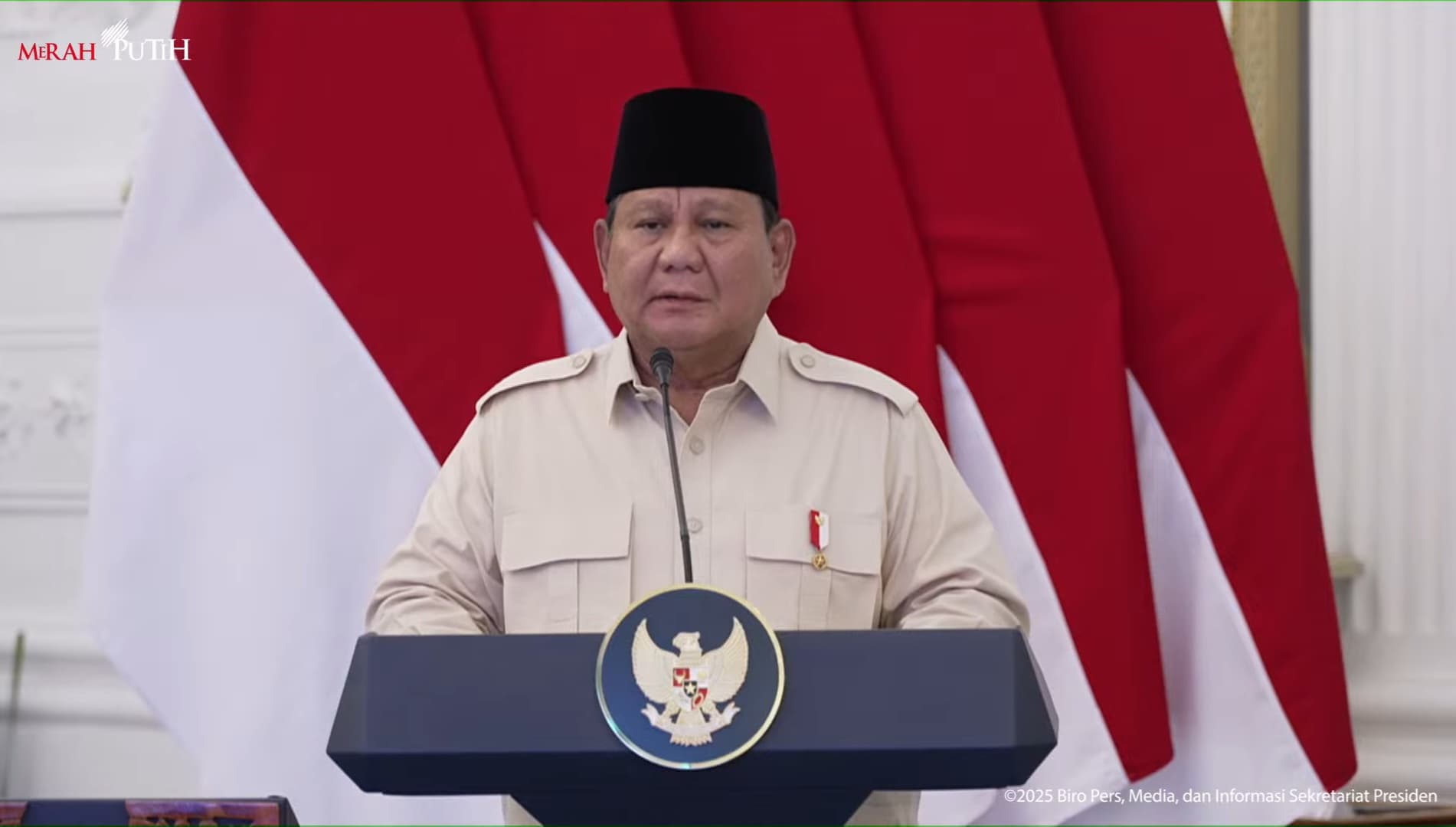 Prabowo Minta Rakyat Waspada: Banyak kekuatan yang Tidak Ingin Indonesia Kuat