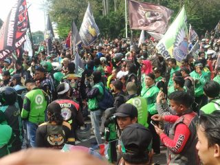 50.000 Pengemudi Online Bakal Kepung Istana, Bawa 5 Tuntutan