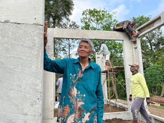 Bantuan Rumah Untuk Wagiman dan Istri Dari Gubernur Jateng Terealisasi