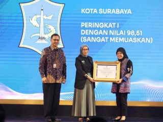 Dua Prestasi Sekaligus, Surabaya Bersinar di Peringatan Hari Kearsipan Nasional