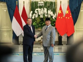 Sambut Kunjungan PM Li, Prabowo Dorong Kerjasama Indonesia dan China di Sektor Maritim