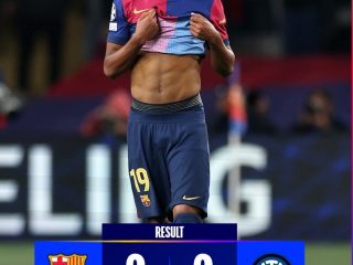 Barcelona dan Inter Milan Bermain Imbang 3-3 dalam Duel Panas Liga Champions