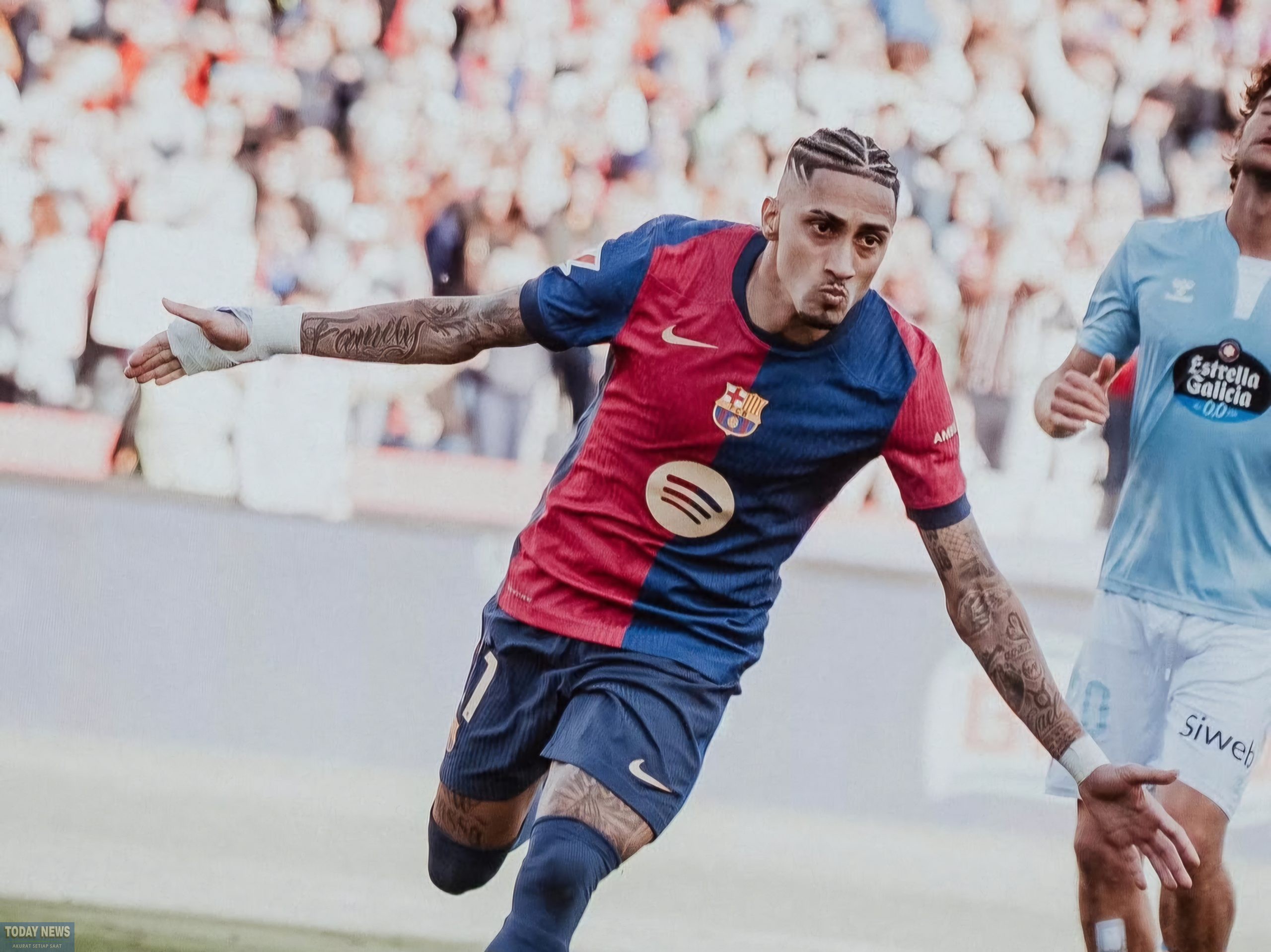 Pemain Barcelona Raphinha