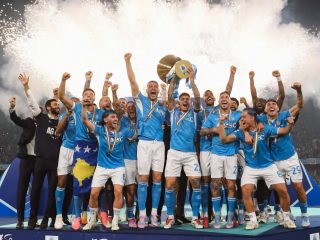 Bungkam Cagliari, Napoli Kunci Scudetto Serie A 2024/2025
