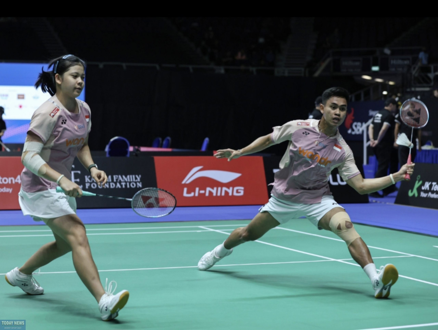 Jafar/Felisha Lolos ke 16 Besar Singapore Open 2025