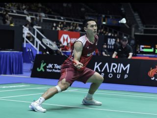 Jonatan Christie Lolos ke Babak Kedua Singapore Open Meski Sempat Kesulitan