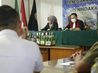 Hasil Operasi Yustisi di Kota Bandung, 38 Pelanggar Minol Ilegal dan Asusila Jalani Sidang Tipiring