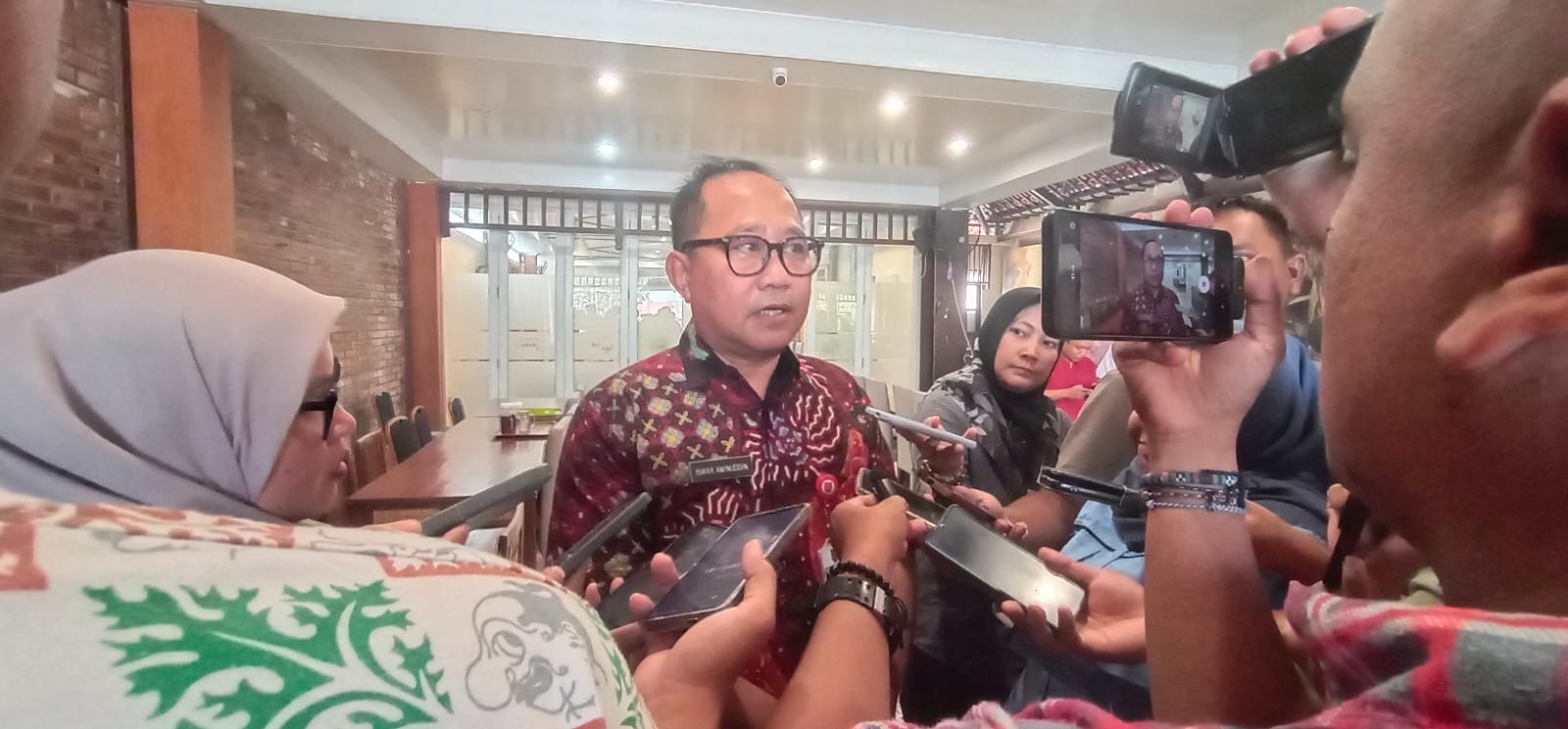 caption: Wakil Wali Kota Semarang, Iswar Aminuddin foto: Yunita