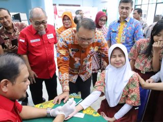 PMI Jakarta Pusat Targetkan 4.800 Siswa Ikut Pemeriksaan Golongan Darah