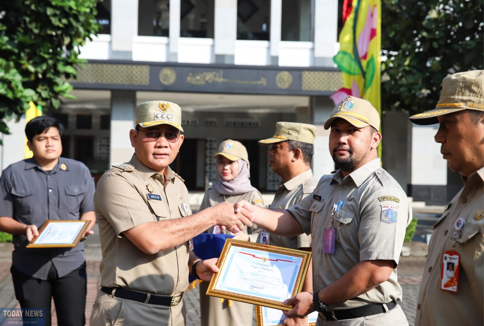 Wali Kota Administrasi Jakarta Pusat Arifin