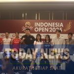 Konferensi pers Indonesia Open 2025