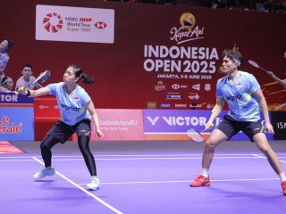 Adnan/Indah Lolos ke 16 Besar, Dejan/Fadia Tersingkir di Indonesia Open 2025
