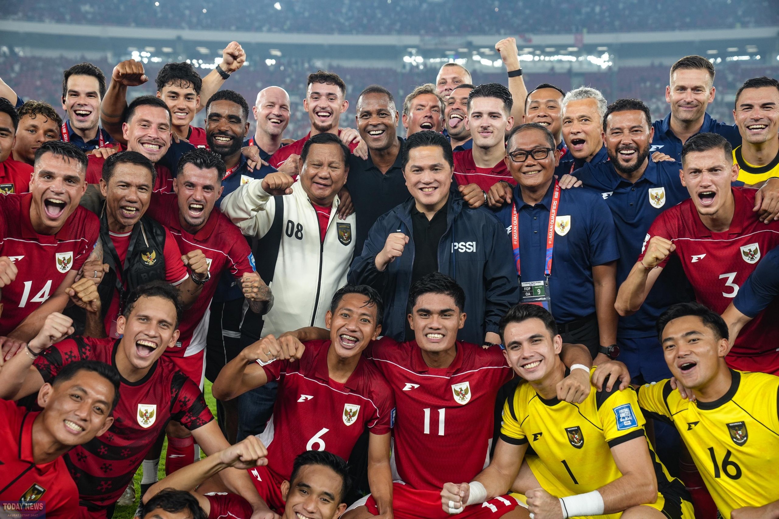 Prabowo Subianto dan Erick Thohir