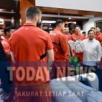 Prabowo sambut Timnas Indonesia