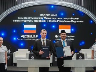 Indonesia-Rusia Teken MoU Strategis Bidang Olahraga di SPIEF 2025