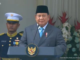Prabowo Bakal Pimpin Upacara HUT Bhayangkara ke-79 di Monas 