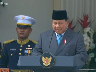 Presiden Prabowo Pimpin Upacara Hari Lahir Pancasila di Gedung Pancasila